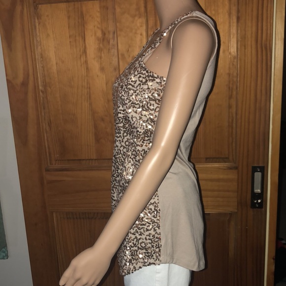 Metaphor Sequin Tank Top - Picture 2 of 6